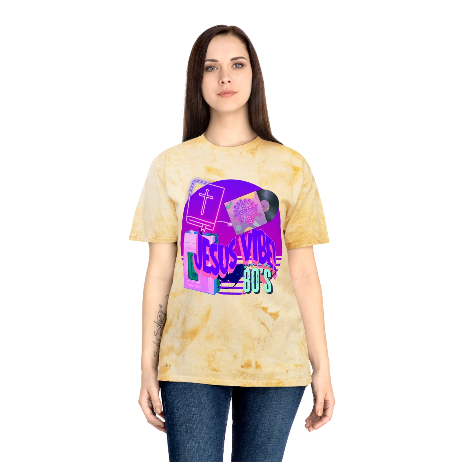 Jesus Vibe 80s T-Shirt — Retro Christian Graphic Tee