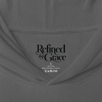 Load image into Gallery viewer, "Glory to the King" Christmas Hooded Long Sleeve Tee
