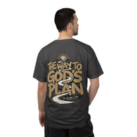 Load image into Gallery viewer, Romans 8:28 "The Way to God's Plan" T-Shirt