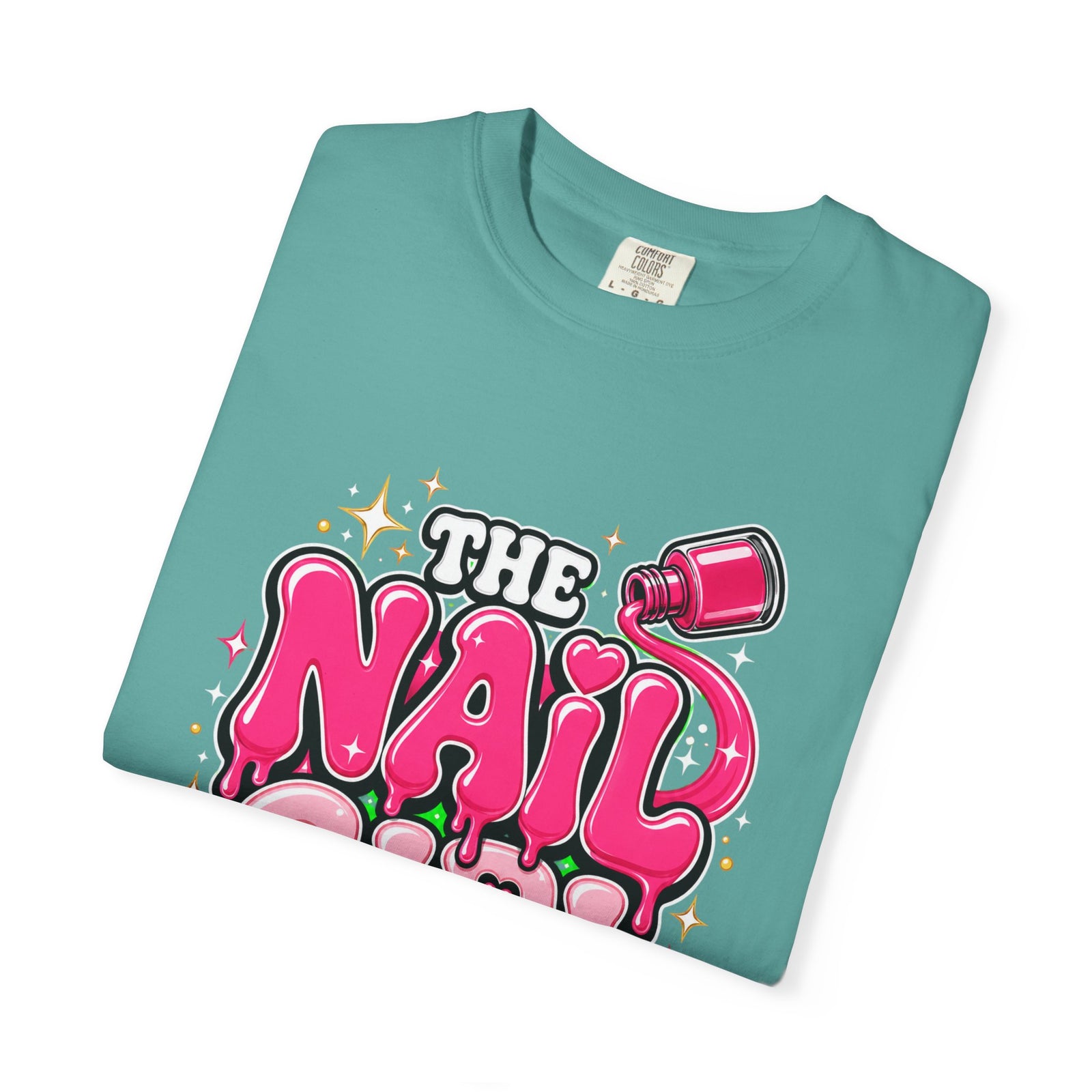 The Nail Girl T-Shirt — Polishing Nails, Praising Jesus Graphic Tee