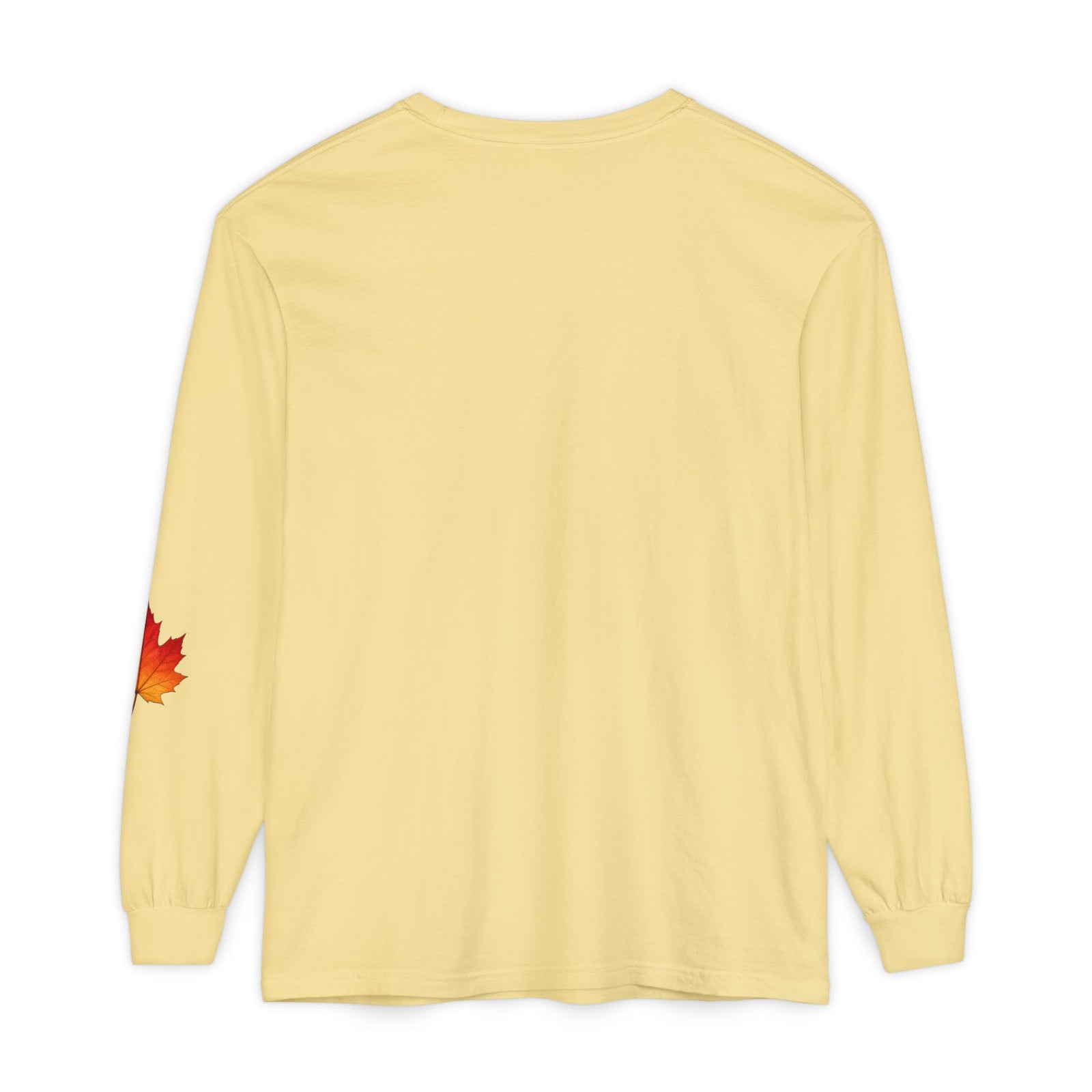 Halloween Pumpkin Long Sleeve Tee — Colorful Jack-O'-Lantern Graphic