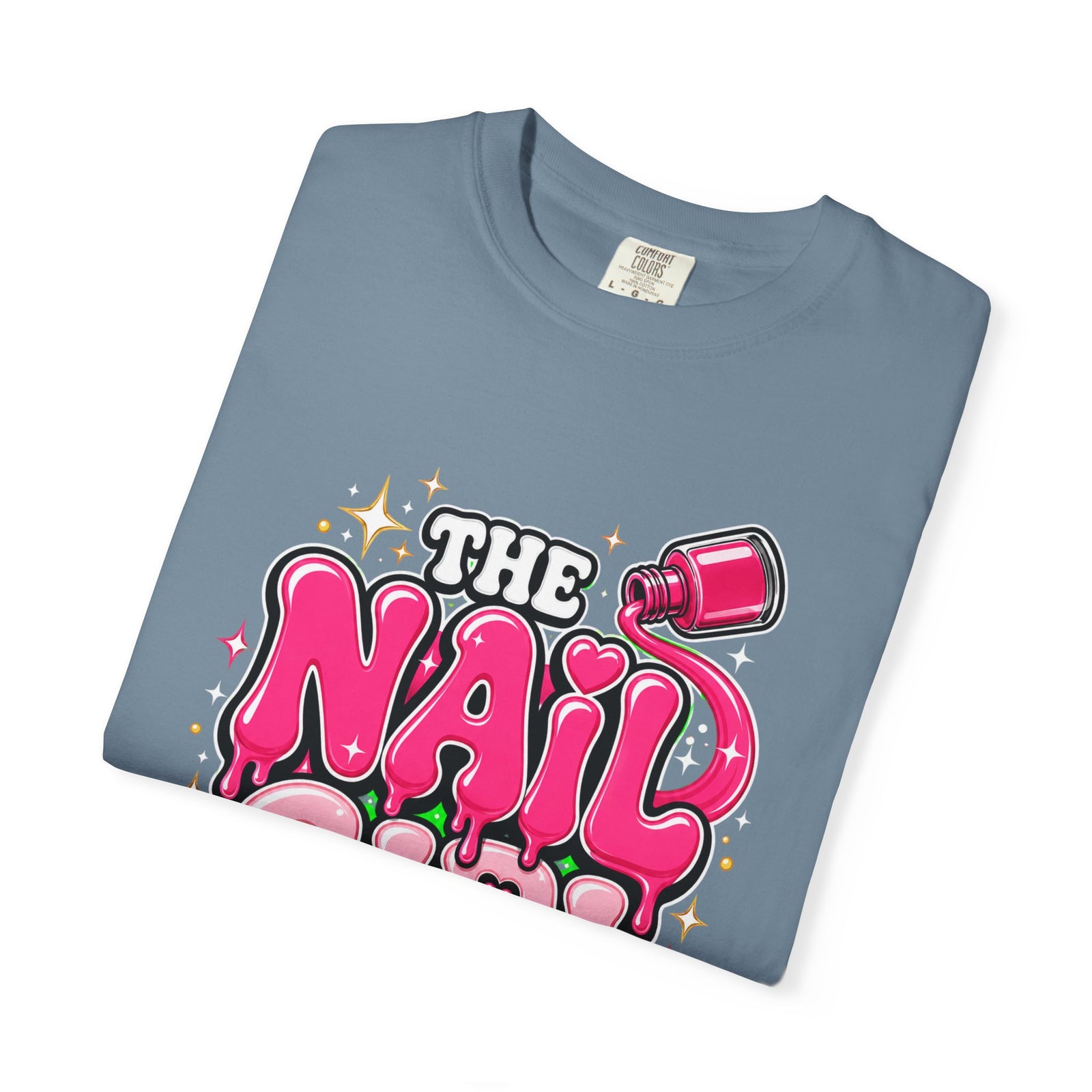 The Nail Girl T-Shirt — Polishing Nails, Praising Jesus Graphic Tee