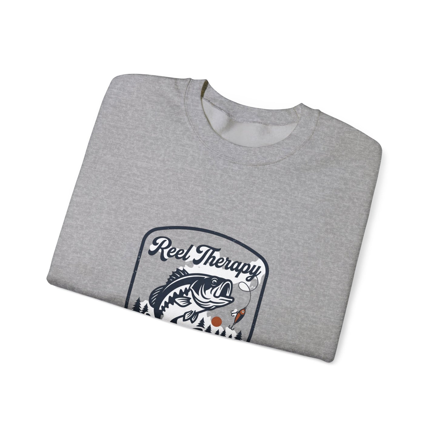 Reel Therapy Fishing 'Father Mode' Sweatshirt | Father's Day Retro Dad