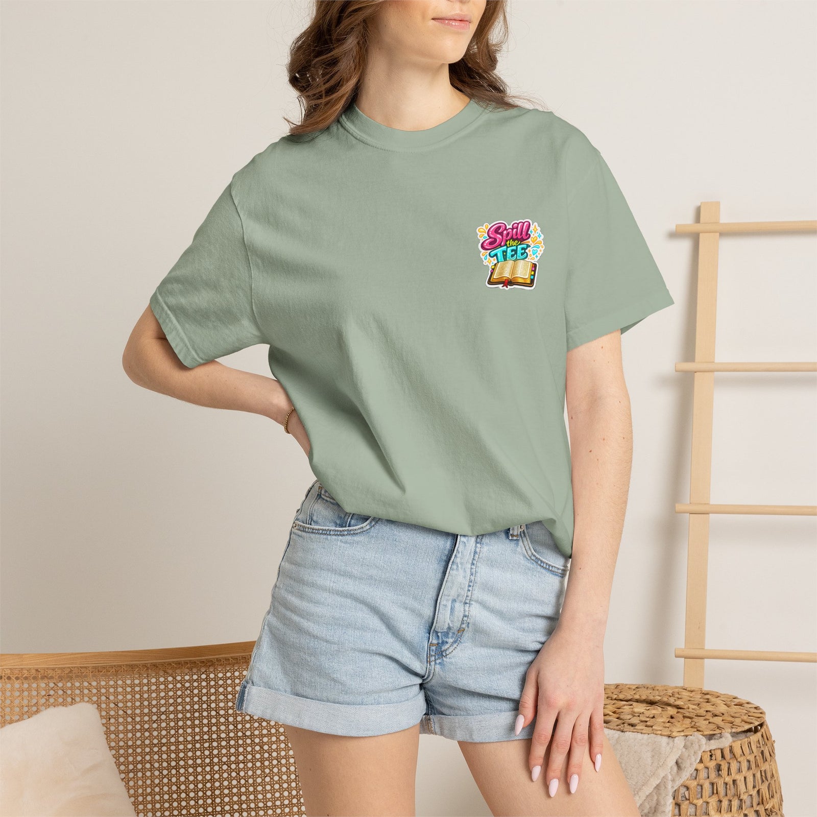 T-Shirt — “I Turn My Worries Into Prayers” Colorful Inspirational Tee