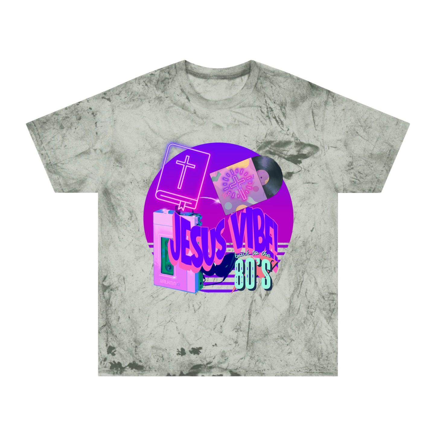 Jesus Vibe 80s T-Shirt — Retro Christian Graphic Tee