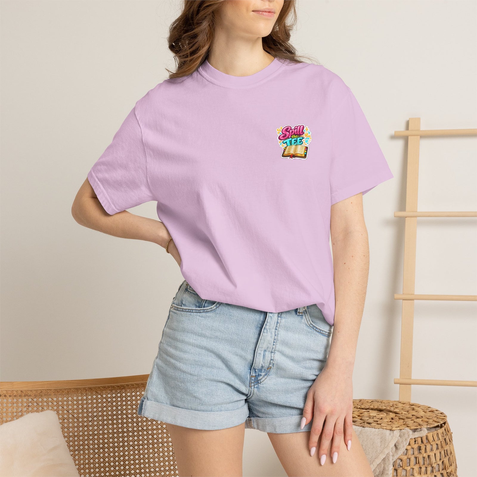 Christian Graphic T-Shirt — "I Have Glitter in My Soul and God on My Heart"