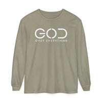 Load image into Gallery viewer, "God Over Everything" Long Sleeve Tee