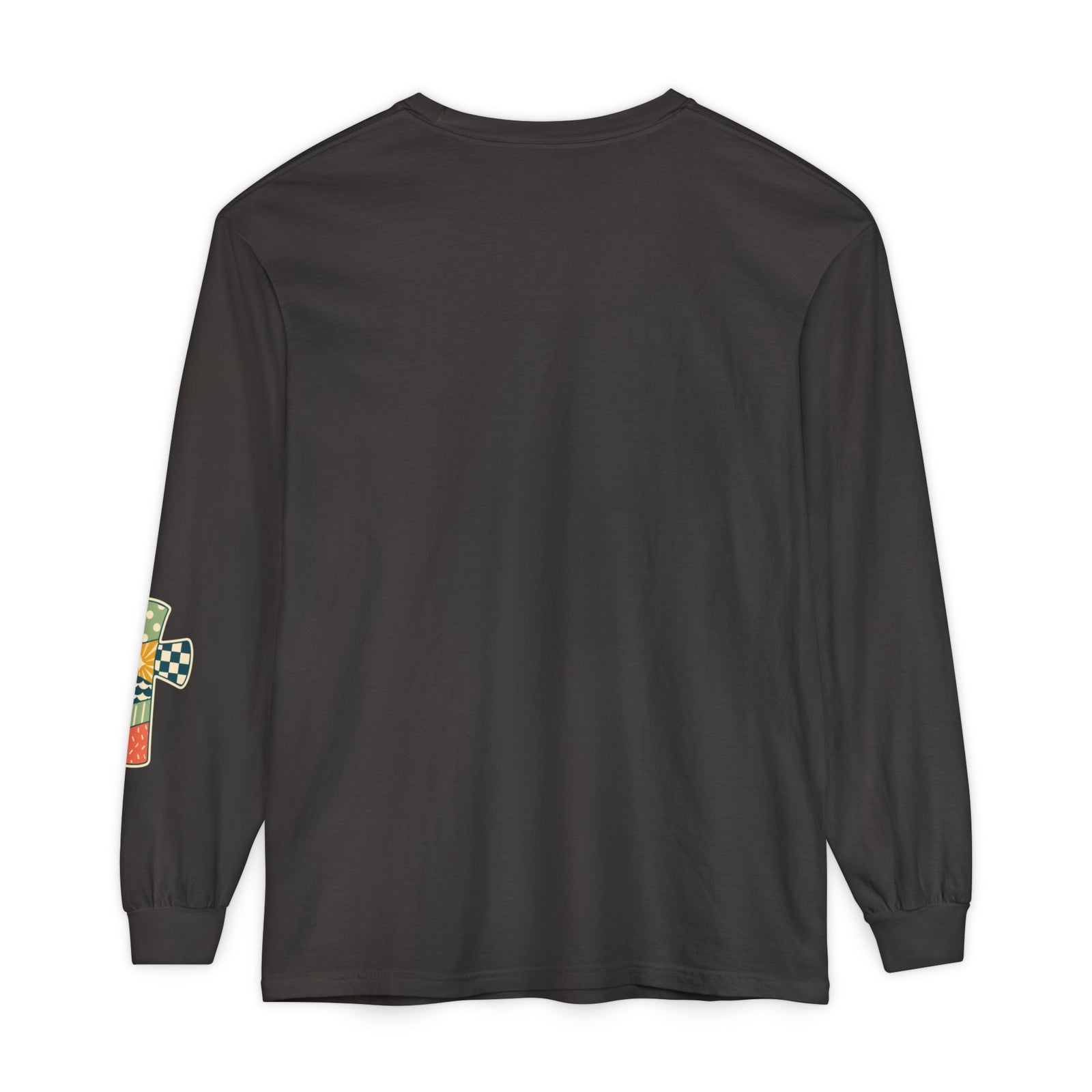 Pray, God, Repeat Long Sleeve Tee — 1 Thessalonians 5:17 Christian Shirt