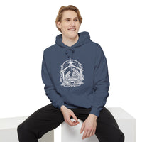 Load image into Gallery viewer, Nativity (Custom Colors Brand) Garment-Dyed Hoodie
