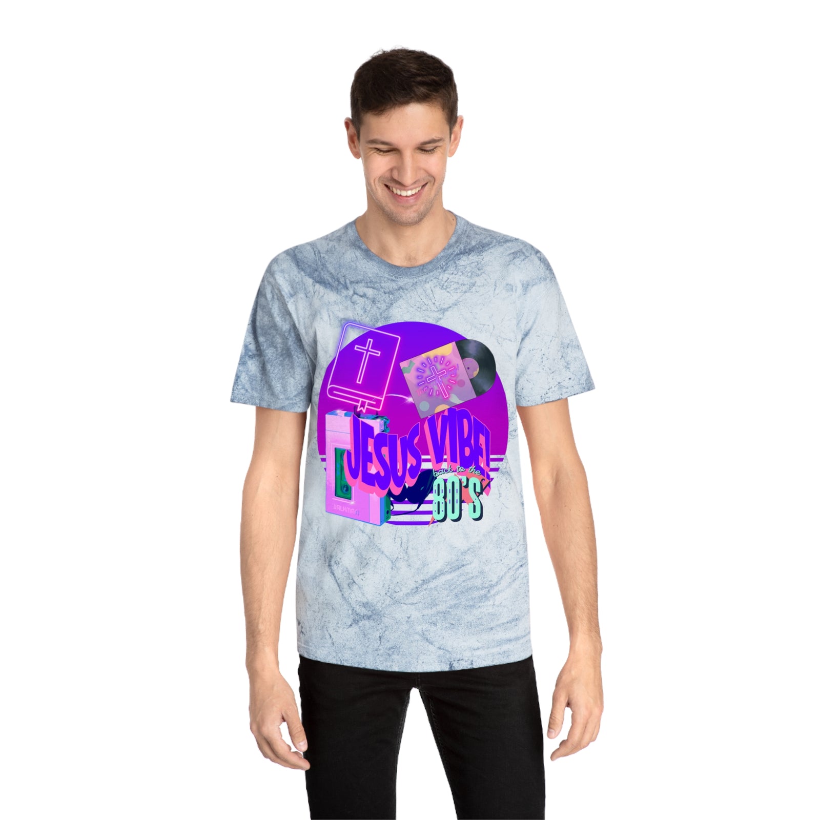 Jesus Vibe 80s T-Shirt — Retro Christian Graphic Tee