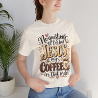 Load image into Gallery viewer, "Jesus and Coffee" Tee