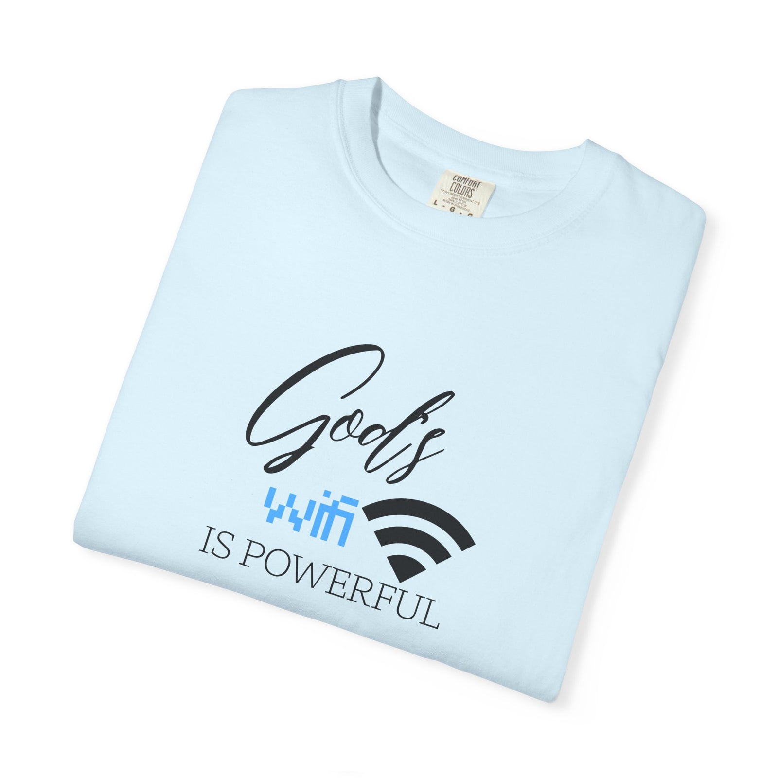 "God's WiFi is Powerful" Graphic Tee