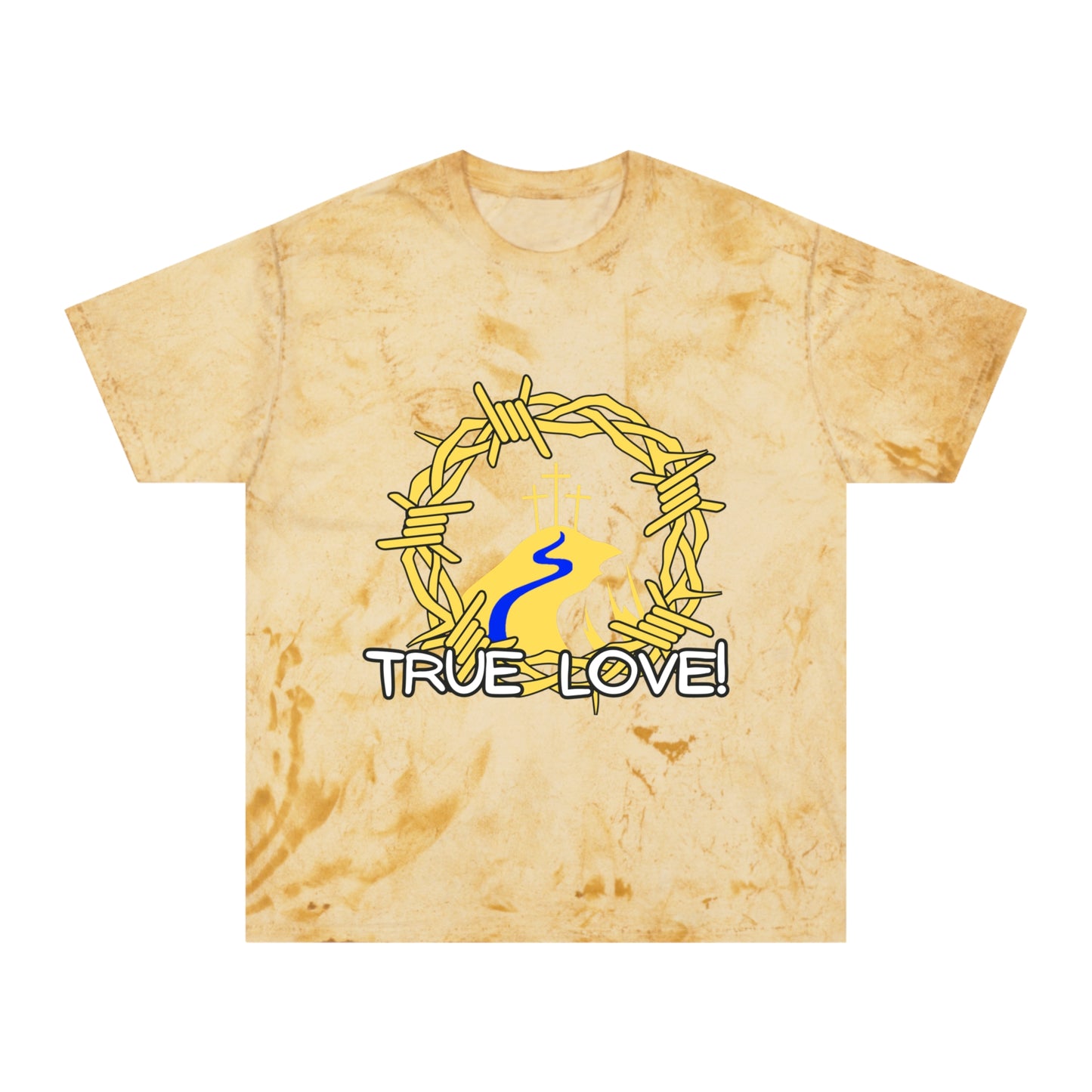 True Love T-Shirt — Crown of Thorns Graphic Christian Tee