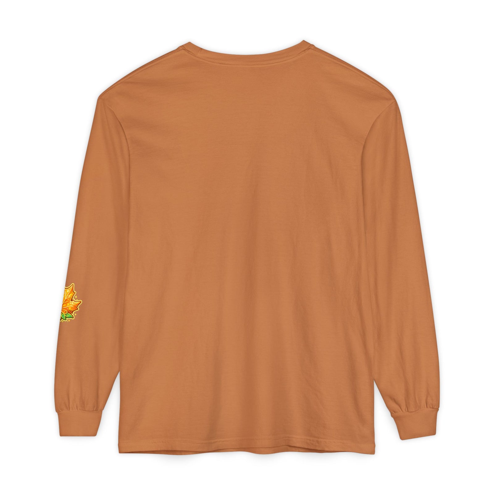 Cute Colorful Pumpkins Long Sleeve Tee — Fall Pumpkin Patch Graphic