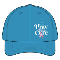 Load image into Gallery viewer, "Pray for a Cure" Breast Cancer Awareness Hat