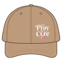 Load image into Gallery viewer, "Pray for a Cure" Breast Cancer Awareness Hat