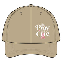 Load image into Gallery viewer, "Pray for a Cure" Breast Cancer Awareness Hat