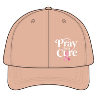 Load image into Gallery viewer, "Pray for a Cure" Breast Cancer Awareness Hat
