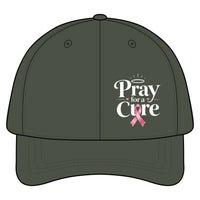 Load image into Gallery viewer, "Pray for a Cure" Breast Cancer Awareness Hat