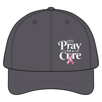 Load image into Gallery viewer, "Pray for a Cure" Breast Cancer Awareness Hat