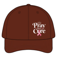 Load image into Gallery viewer, "Pray for a Cure" Breast Cancer Awareness Hat
