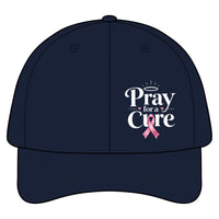 Load image into Gallery viewer, "Pray for a Cure" Breast Cancer Awareness Hat