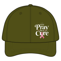 Load image into Gallery viewer, "Pray for a Cure" Breast Cancer Awareness Hat