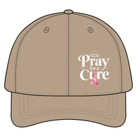 Load image into Gallery viewer, "Pray for a Cure" Breast Cancer Awareness Hat