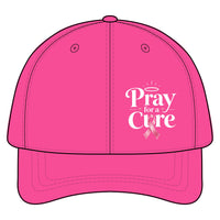 Load image into Gallery viewer, "Pray for a Cure" Breast Cancer Awareness Hat