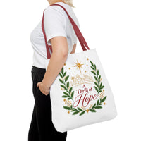 Load image into Gallery viewer, "A Thrill of Hope" Tote Bag