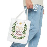 Load image into Gallery viewer, "A Thrill of Hope" Tote Bag