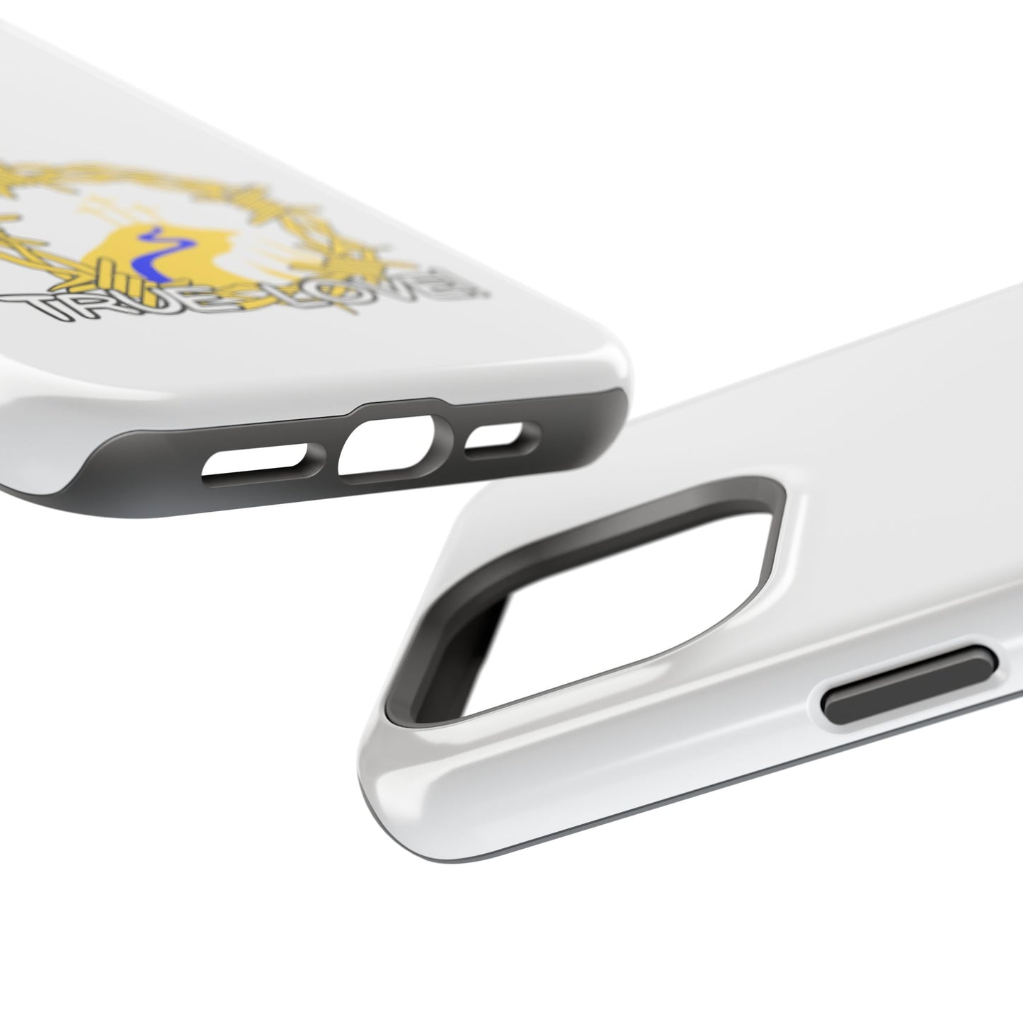 Impact-Resistant Phone Case — 'True Love' Crown of Thorns Faith Design