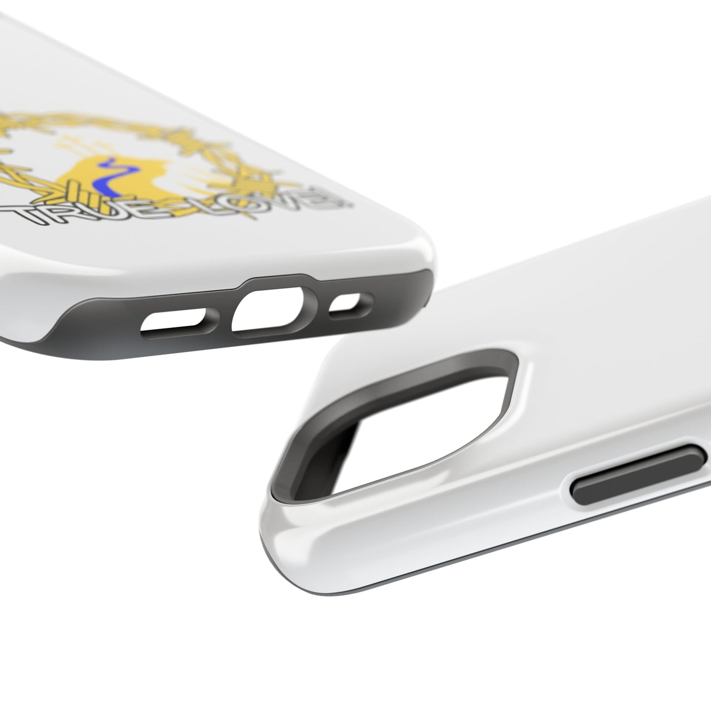 Impact-Resistant Phone Case — 'True Love' Crown of Thorns Faith Design