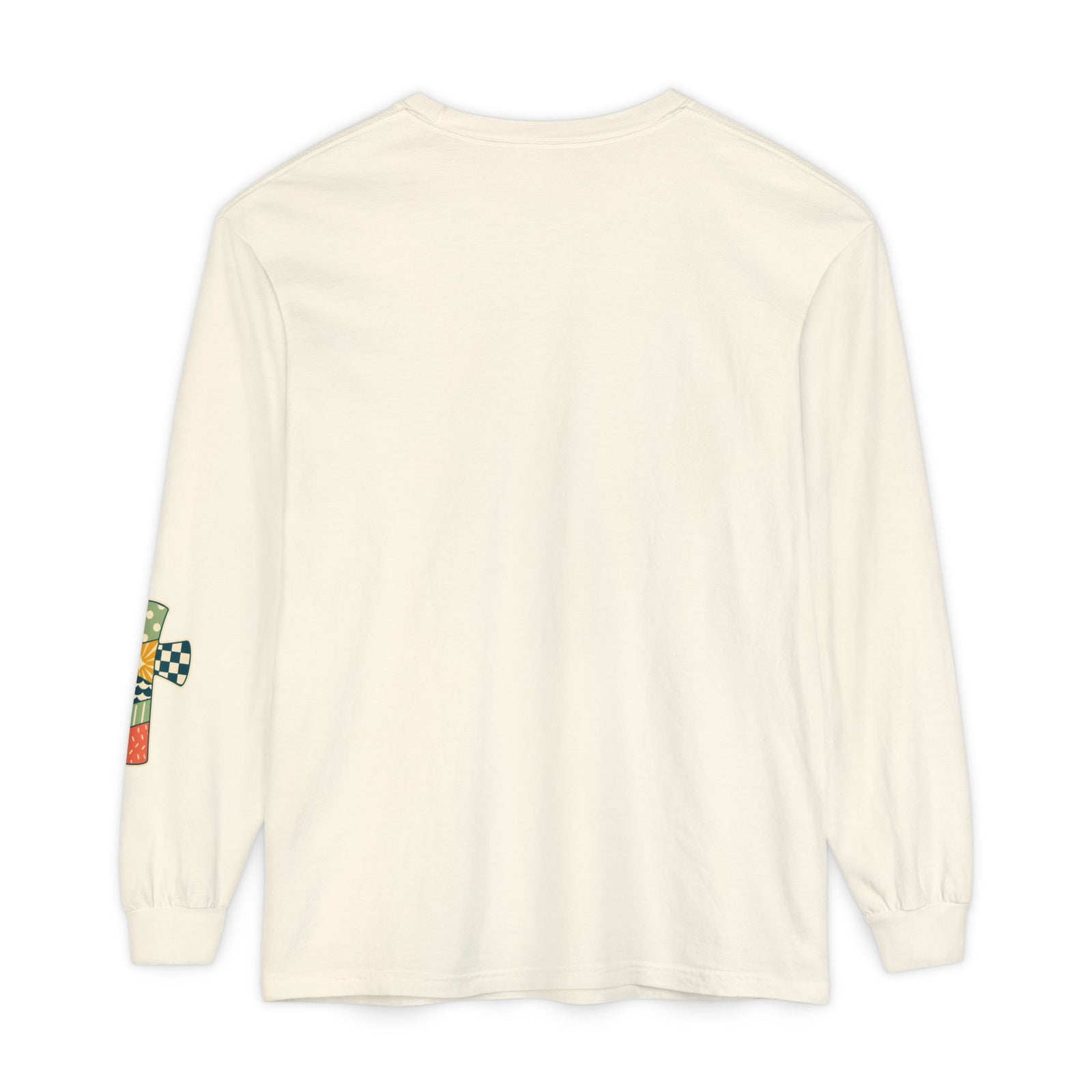 Pray, God, Repeat Long Sleeve Tee — 1 Thessalonians 5:17 Christian Shirt