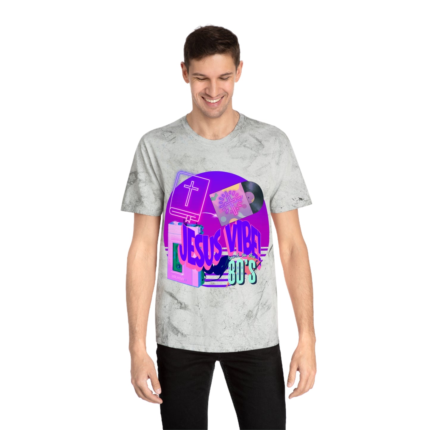 Jesus Vibe 80s T-Shirt — Retro Christian Graphic Tee