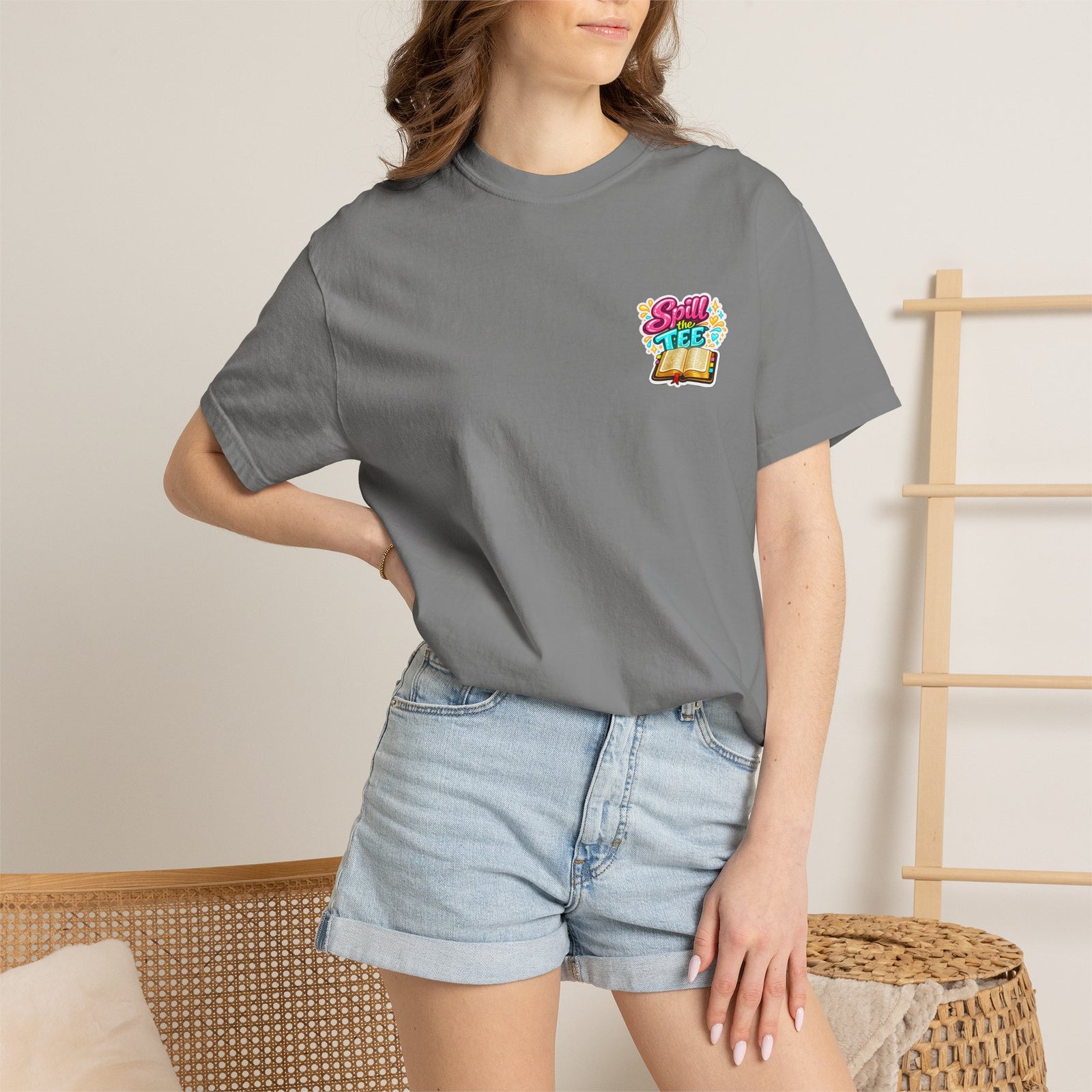 T-Shirt — “I Turn My Worries Into Prayers” Colorful Inspirational Tee