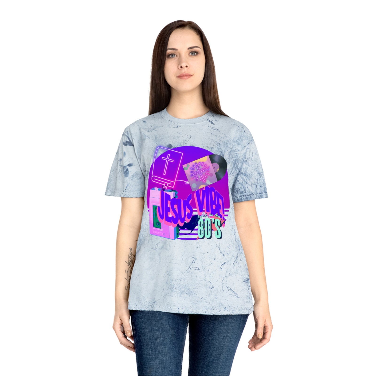 Jesus Vibe 80s T-Shirt — Retro Christian Graphic Tee