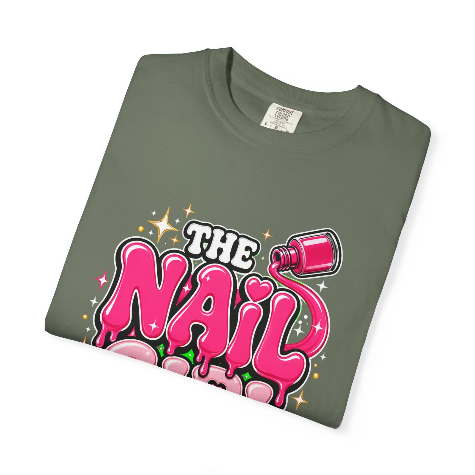 The Nail Girl T-Shirt — Polishing Nails, Praising Jesus Graphic Tee