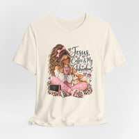 Load image into Gallery viewer, "Jesus, Coffee &amp; My Chihuahua" Tee