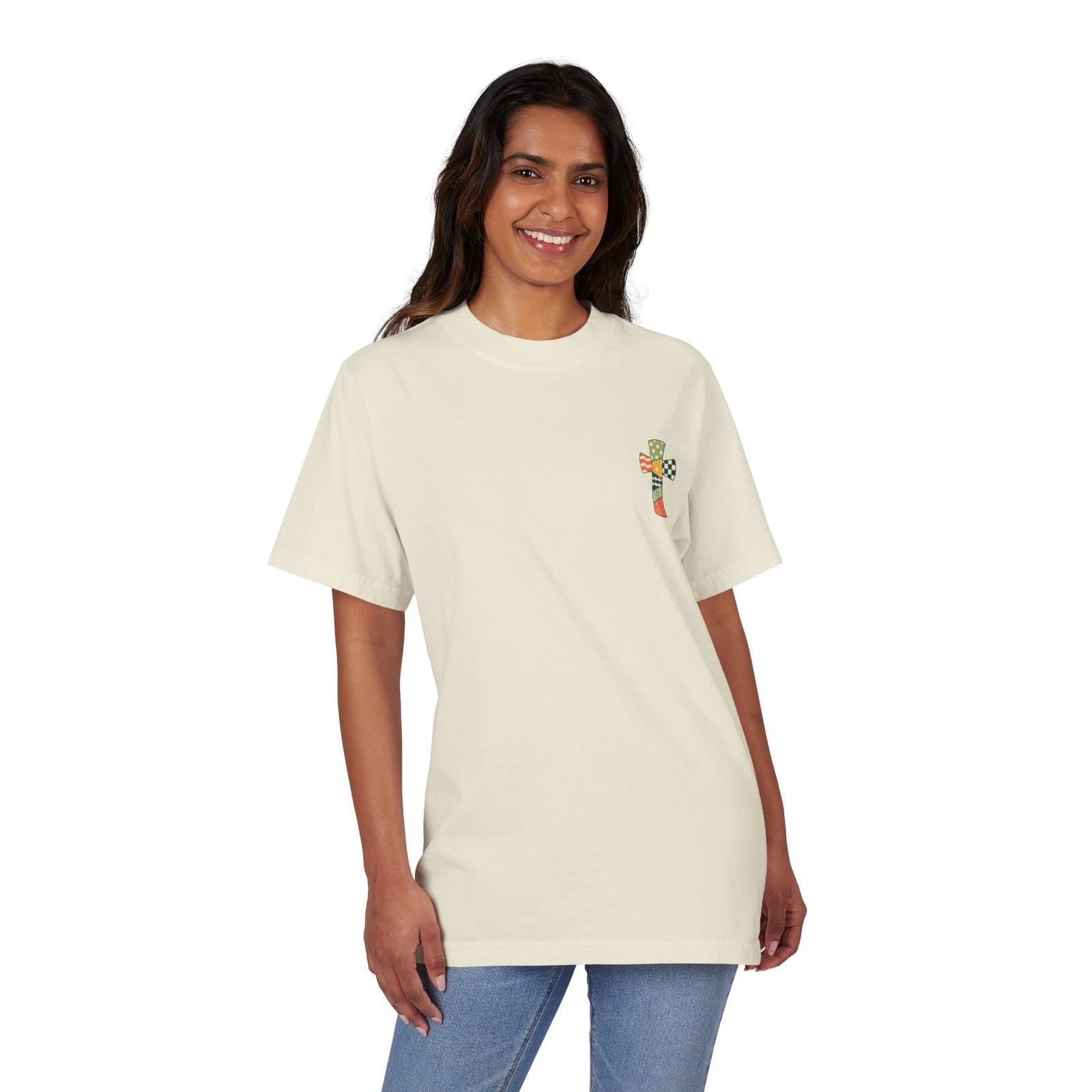 Pray On, Repeat T-Shirt — Christian Graphic Tee (1 Thessalonians 5:17)
