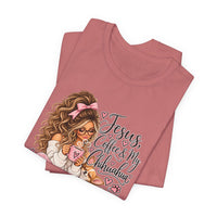 Load image into Gallery viewer, "Jesus, Coffee &amp; My Chihuahua" Tee
