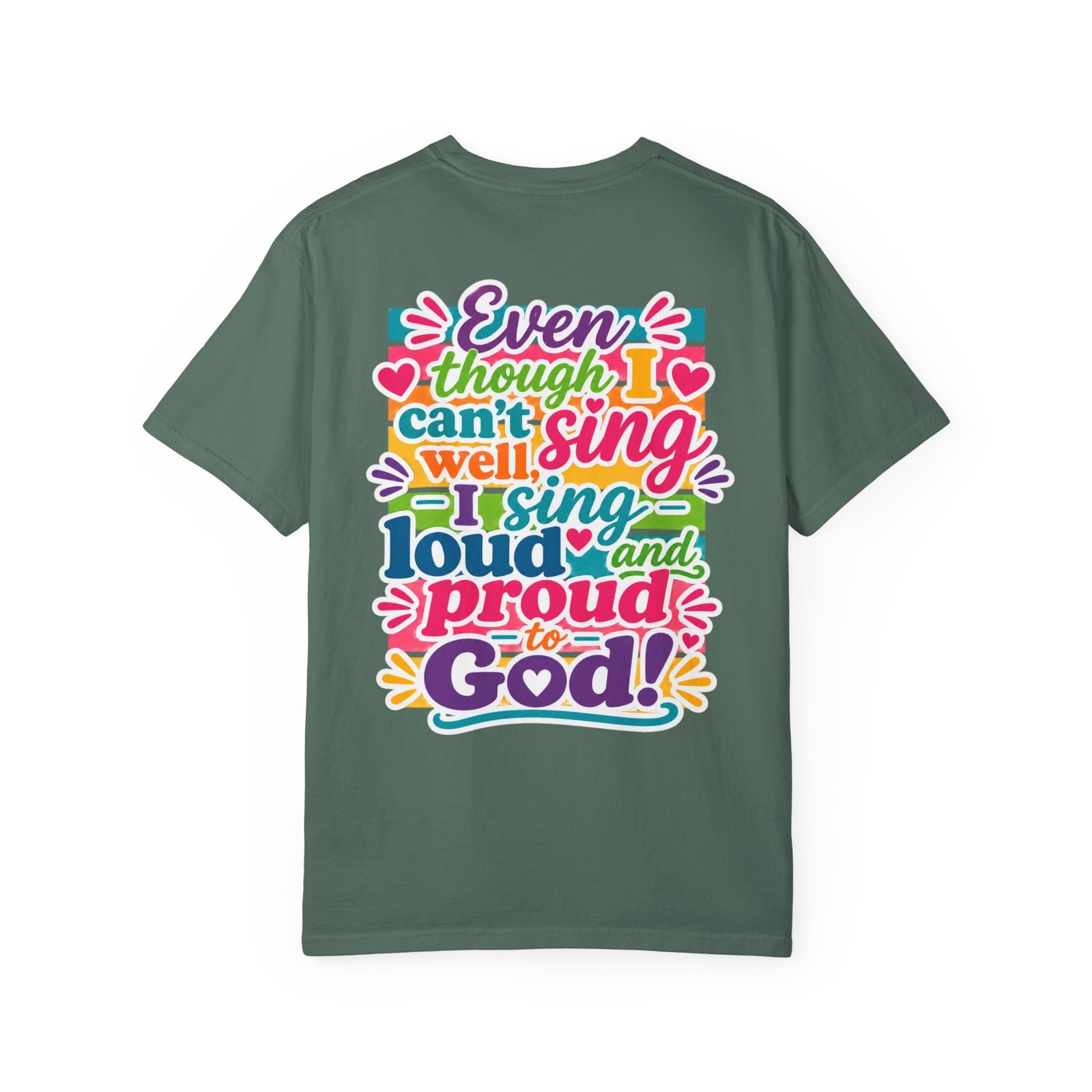 Christian T-Shirt — Colorful Faith Tee
