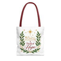 Load image into Gallery viewer, "A Thrill of Hope" Tote Bag