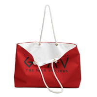 Load image into Gallery viewer, "God Is Greater Than The Highs and Lows" Weekender Bag