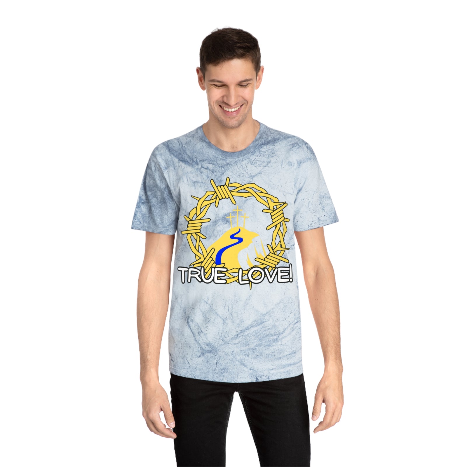 True Love T-Shirt — Crown of Thorns Graphic Christian Tee
