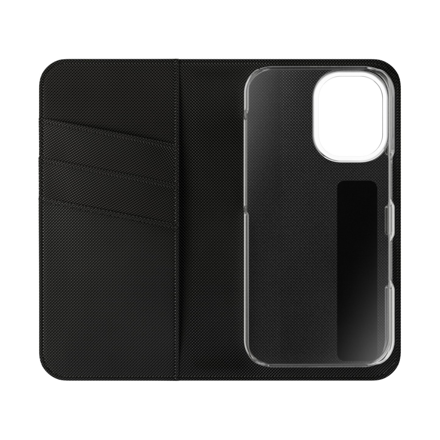 Christian Flip Phone Case — "Jesus Is My Lord and Savior" Purple Bow Plaid Wallet