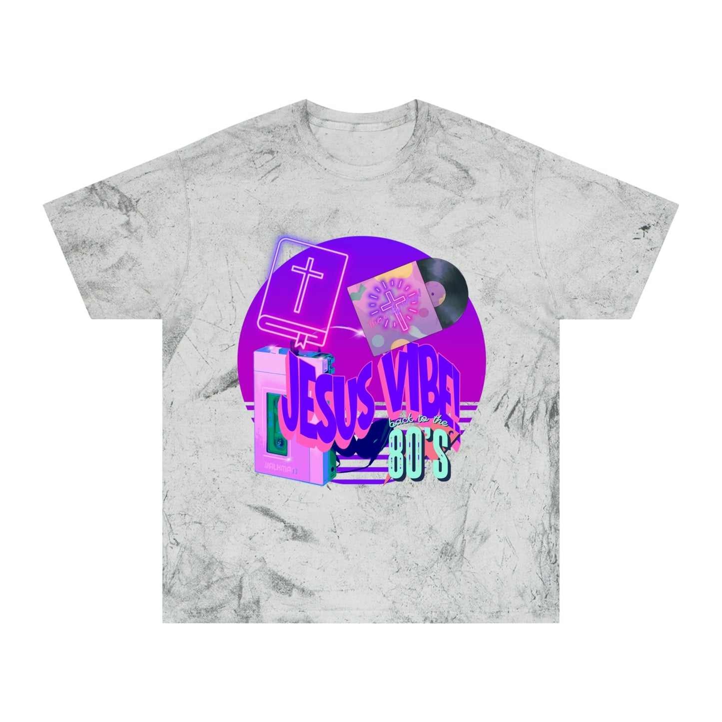 Jesus Vibe 80s T-Shirt — Retro Christian Graphic Tee
