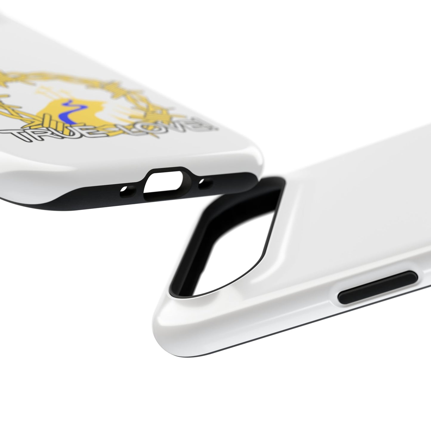 Impact-Resistant Phone Case — 'True Love' Crown of Thorns Faith Design