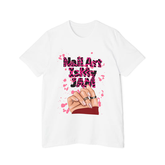Nail Art Squad T-Shirt – Pink Graffiti Nails Design