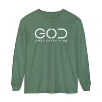 Load image into Gallery viewer, "God Over Everything" Long Sleeve Tee